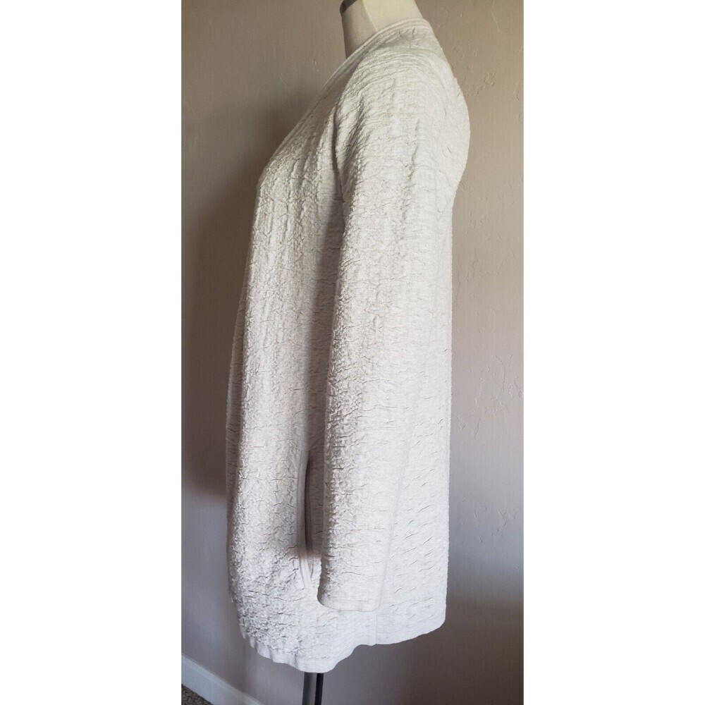 J. Jill Pure Cardigan Off White Women’s XS Lagenlook Comfy Minimalisic Sweater - Picture 15 of 16